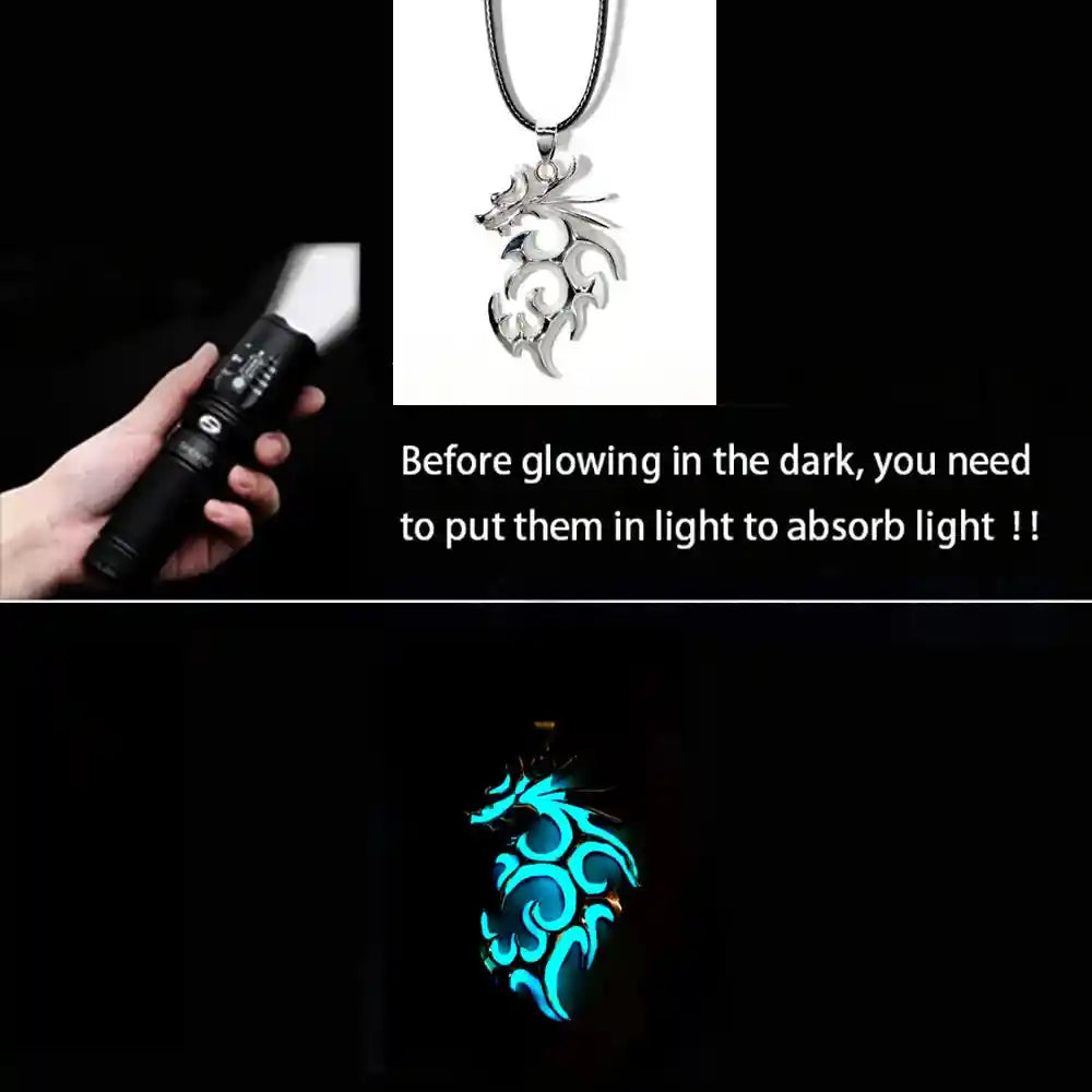 Luminous Glow Necklaces! Assorted Dragons and More! - Pedlar's Attic