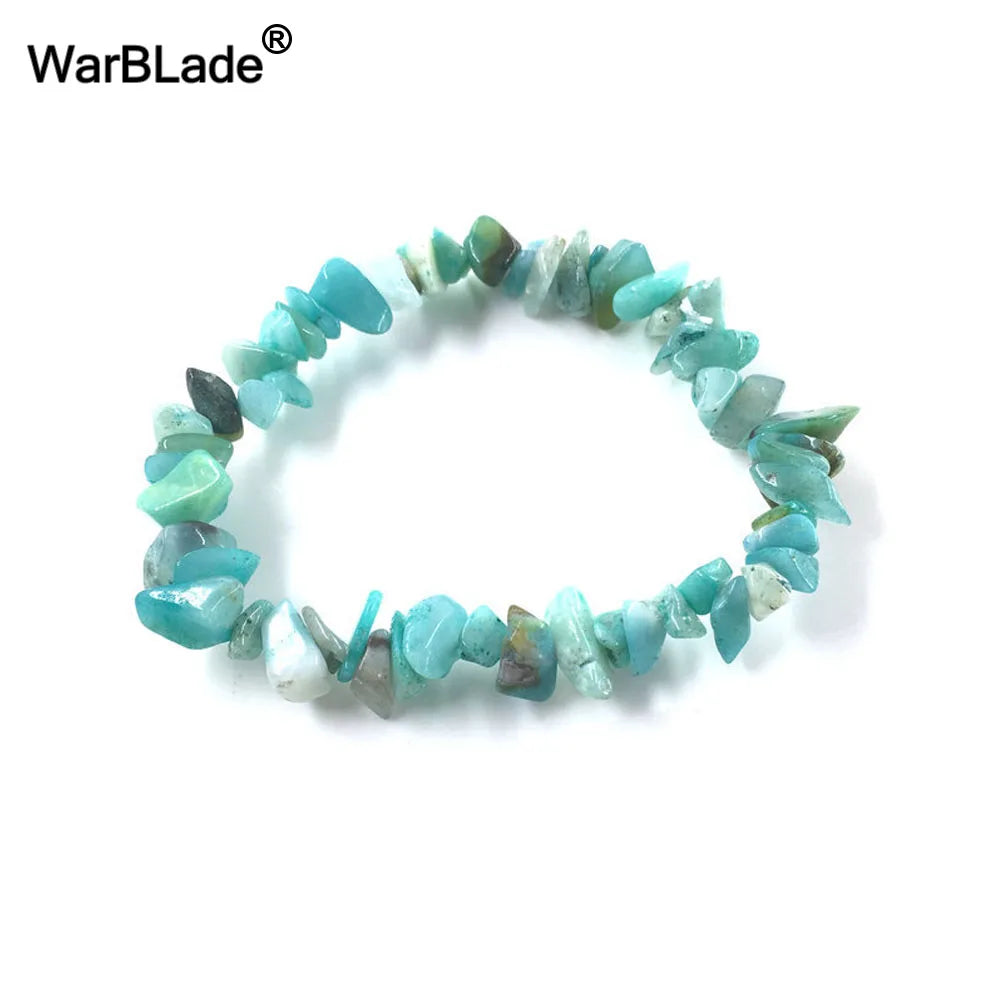 What the Stone Knows — Crystal Chip Stretch Bracelets