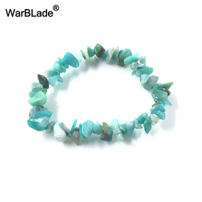 What the Stone Knows — Crystal Chip Stretch Bracelets