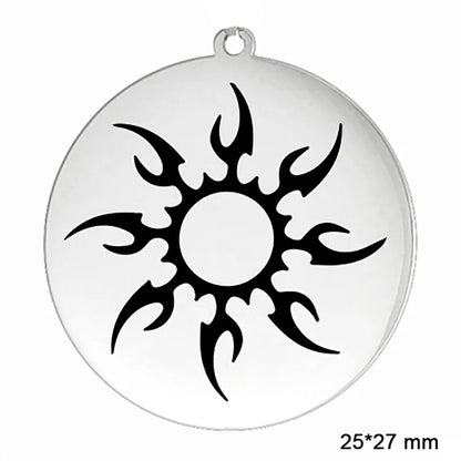 The Kolovrat — Slavic Sun Wheel Pendant