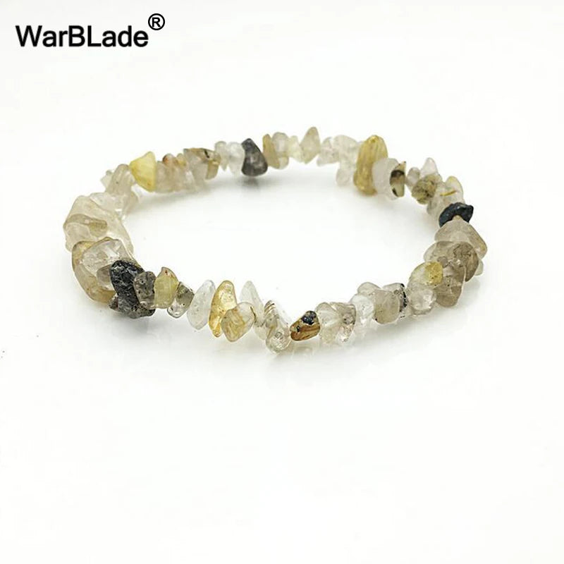 What the Stone Knows — Crystal Chip Stretch Bracelets