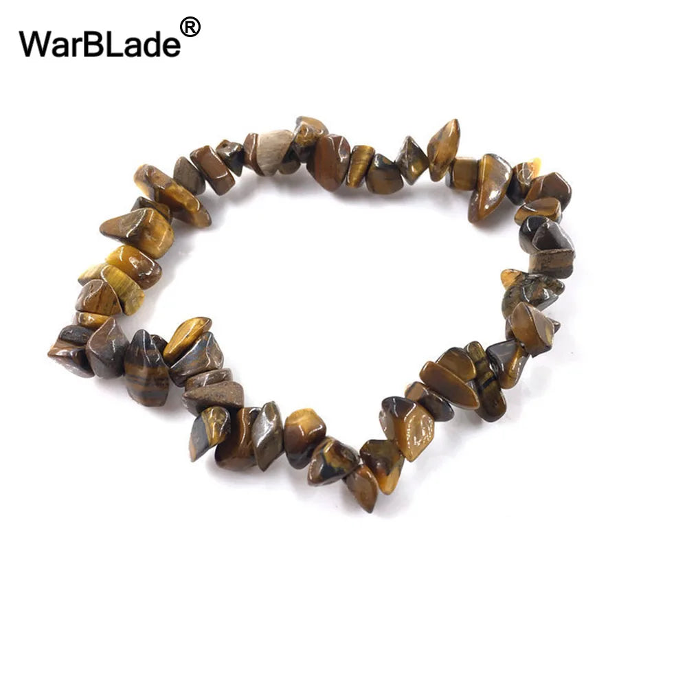 What the Stone Knows — Crystal Chip Stretch Bracelets
