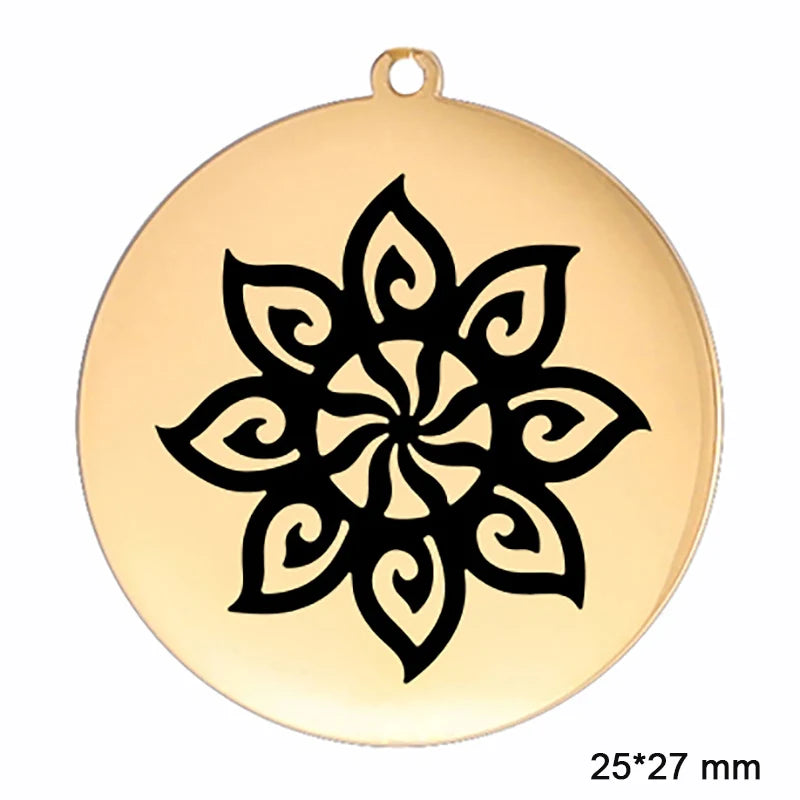 The Kolovrat — Slavic Sun Wheel Pendant