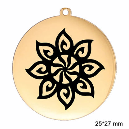 The Kolovrat — Slavic Sun Wheel Pendant