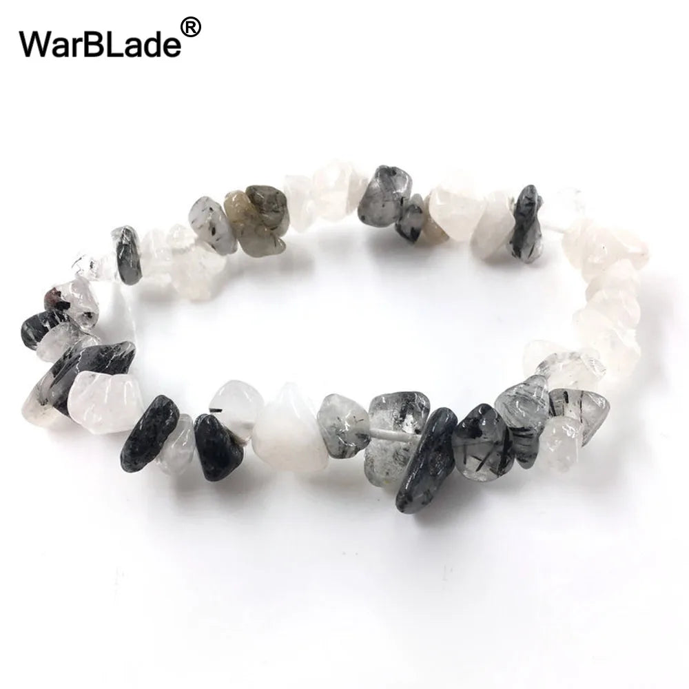 What the Stone Knows — Crystal Chip Stretch Bracelets