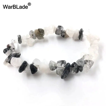 What the Stone Knows — Crystal Chip Stretch Bracelets