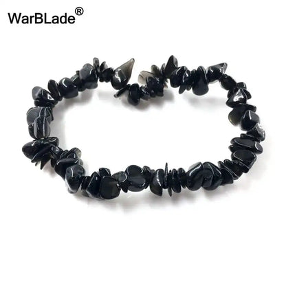 What the Stone Knows — Crystal Chip Stretch Bracelets