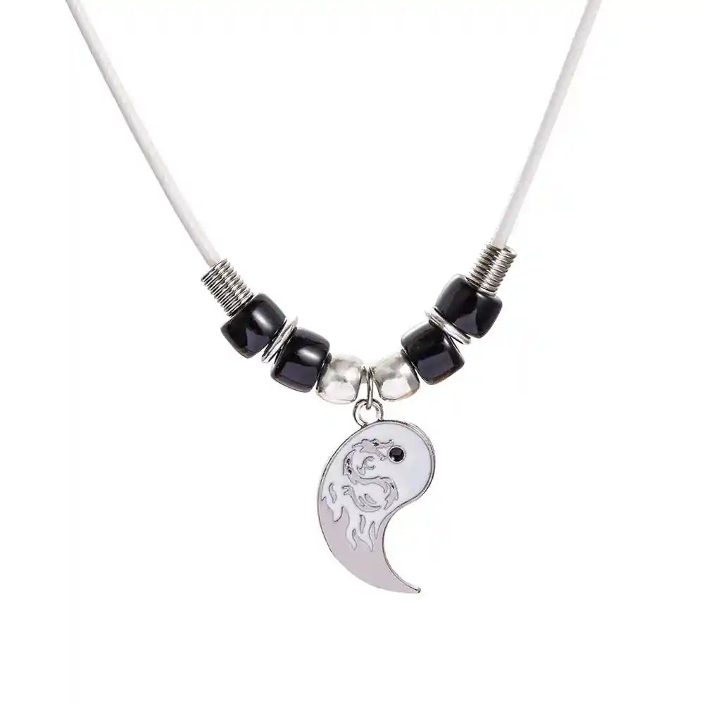 Paired Pendants Tao Necklace for Couples - Pedlar's Attic