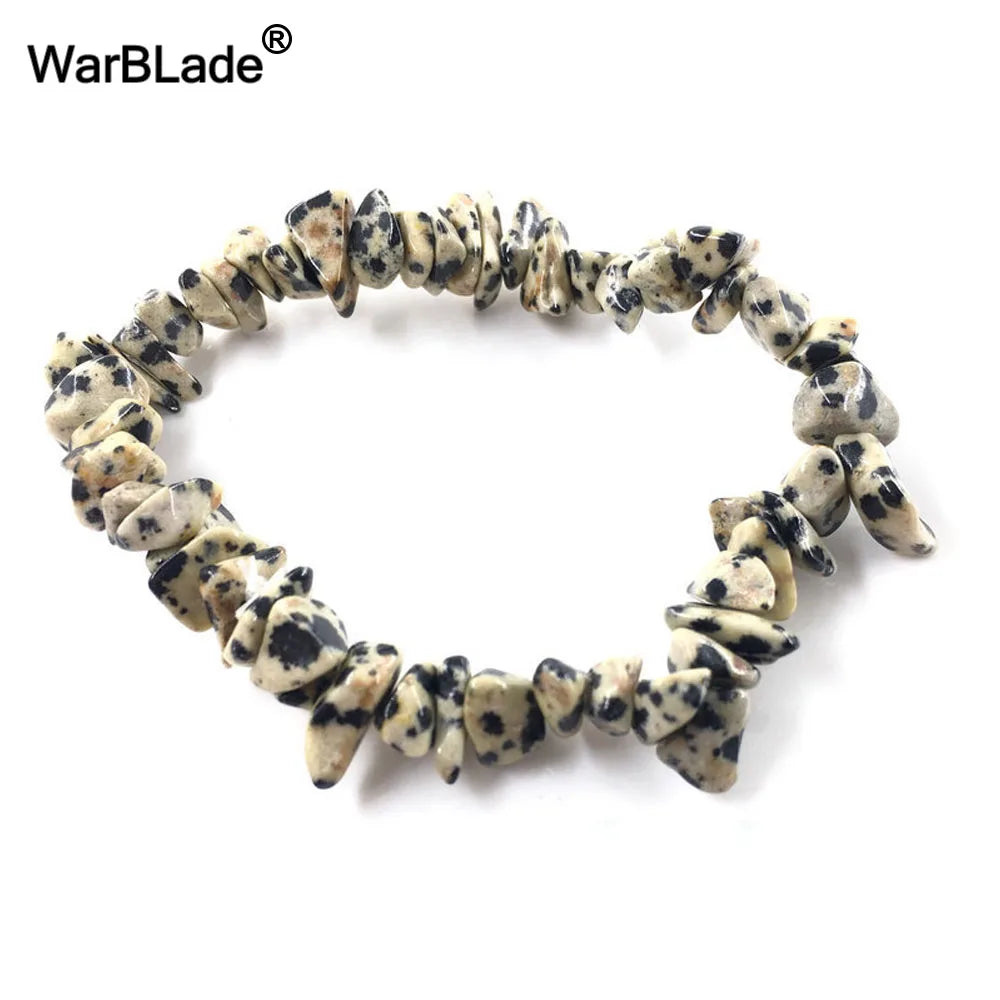 What the Stone Knows — Crystal Chip Stretch Bracelets