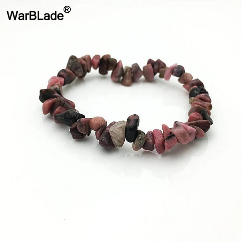 What the Stone Knows — Crystal Chip Stretch Bracelets