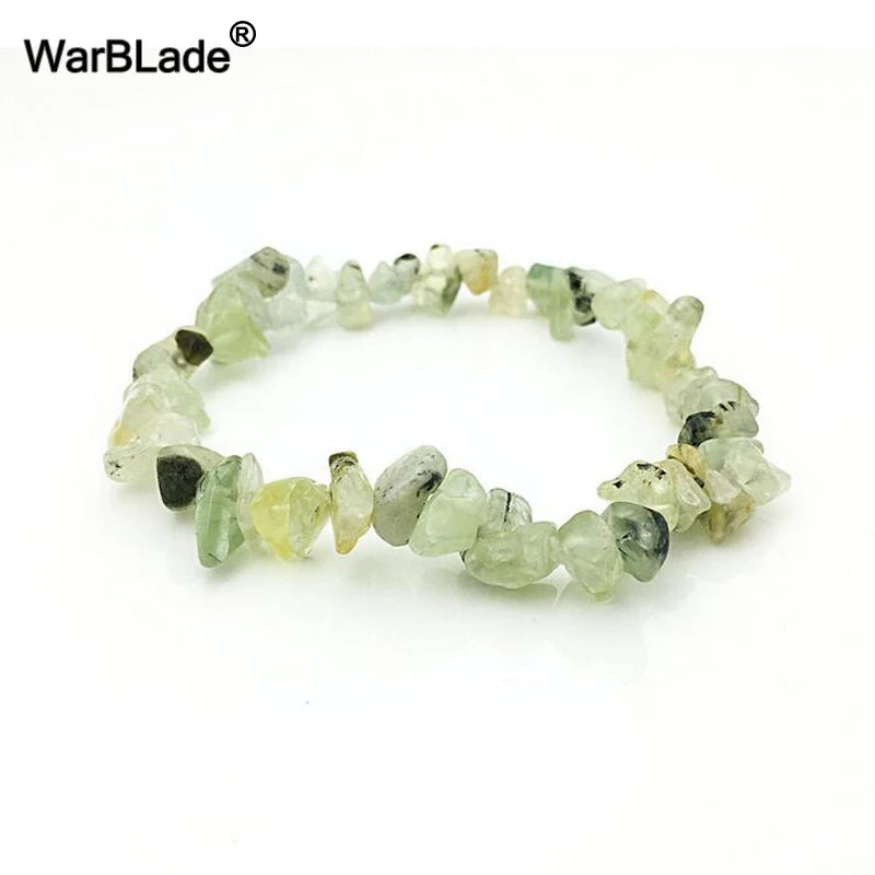 What the Stone Knows — Crystal Chip Stretch Bracelets
