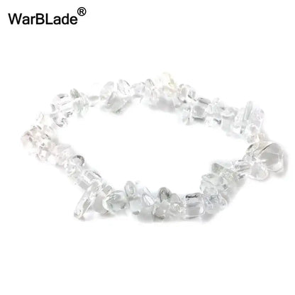 What the Stone Knows — Crystal Chip Stretch Bracelets