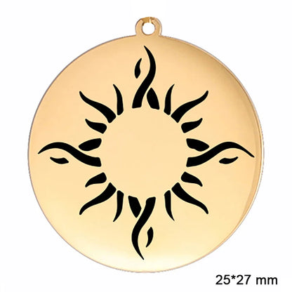 The Kolovrat — Slavic Sun Wheel Pendant