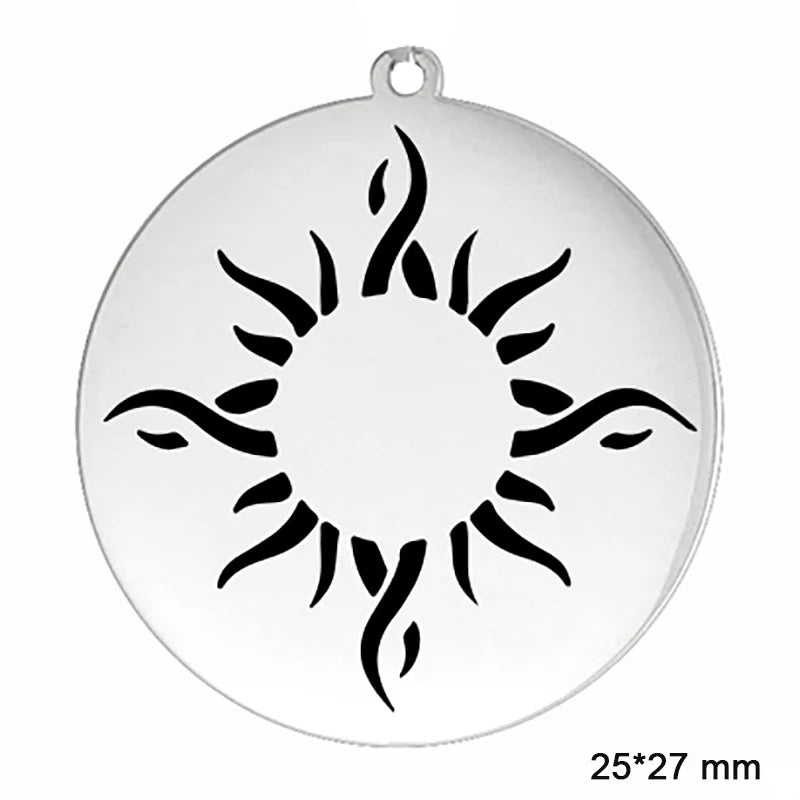 The Kolovrat — Slavic Sun Wheel Pendant