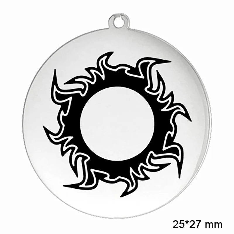 The Kolovrat — Slavic Sun Wheel Pendant