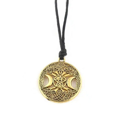 Norse Viking Odin's Runes Necklace Vegvisir Symbol - Pedlar's Attic