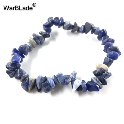 What the Stone Knows — Crystal Chip Stretch Bracelets