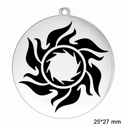 The Kolovrat — Slavic Sun Wheel Pendant
