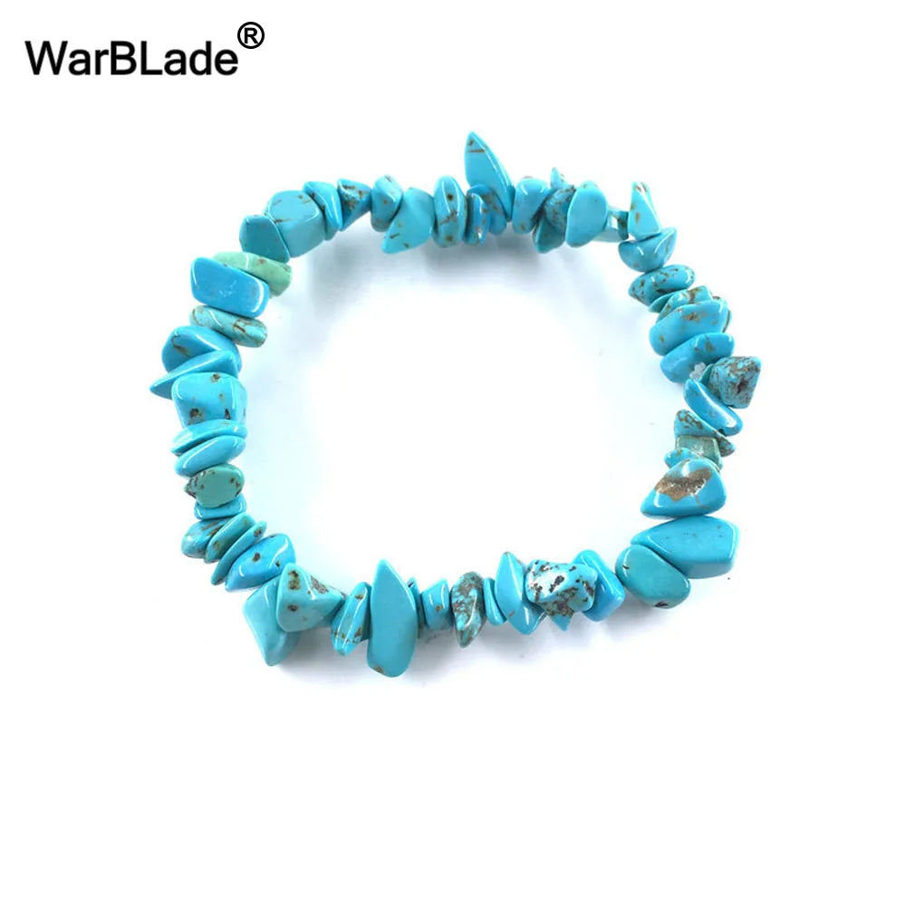 What the Stone Knows — Crystal Chip Stretch Bracelets