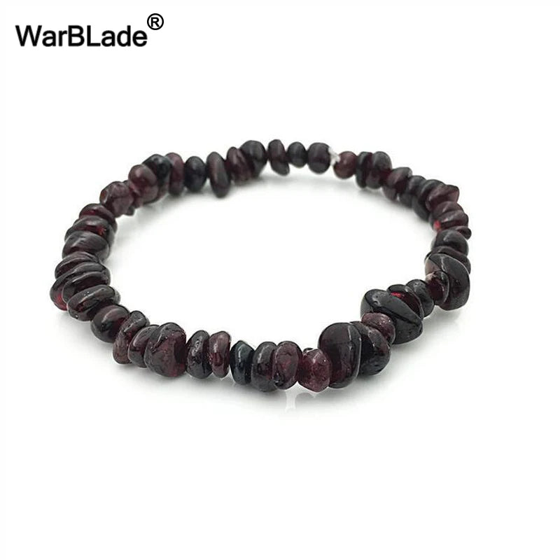 What the Stone Knows — Crystal Chip Stretch Bracelets