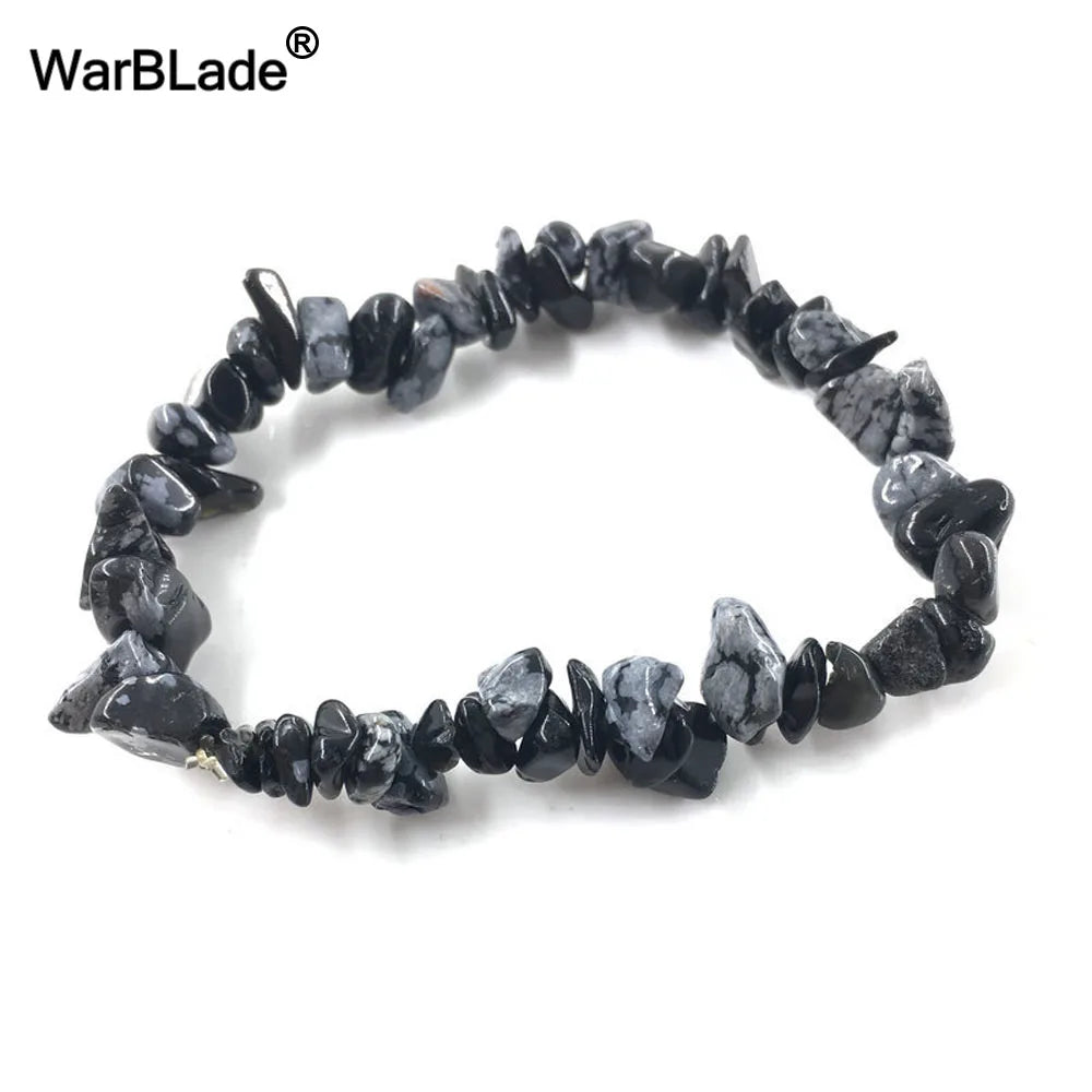What the Stone Knows — Crystal Chip Stretch Bracelets
