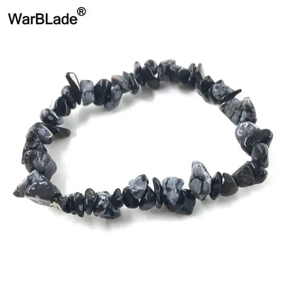 What the Stone Knows — Crystal Chip Stretch Bracelets