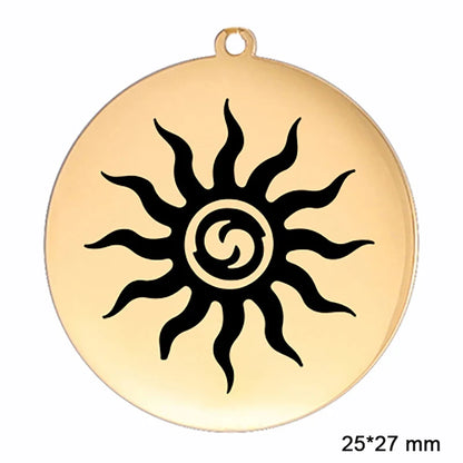 The Kolovrat — Slavic Sun Wheel Pendant