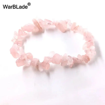What the Stone Knows — Crystal Chip Stretch Bracelets