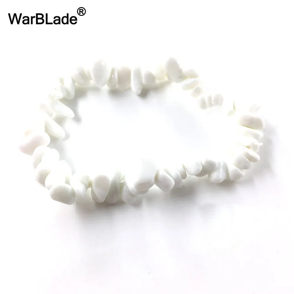 What the Stone Knows — Crystal Chip Stretch Bracelets