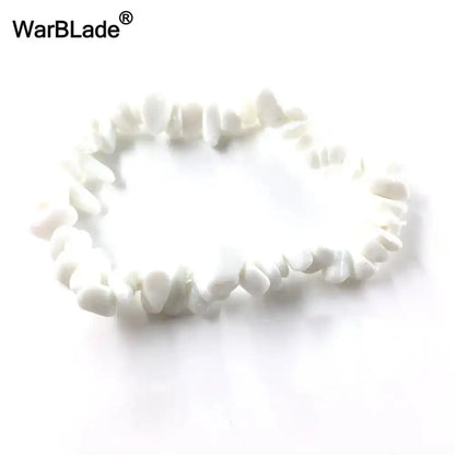 What the Stone Knows — Crystal Chip Stretch Bracelets