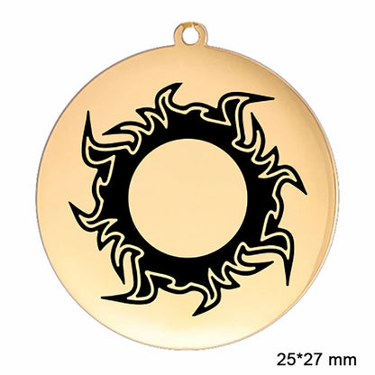 The Kolovrat — Slavic Sun Wheel Pendant