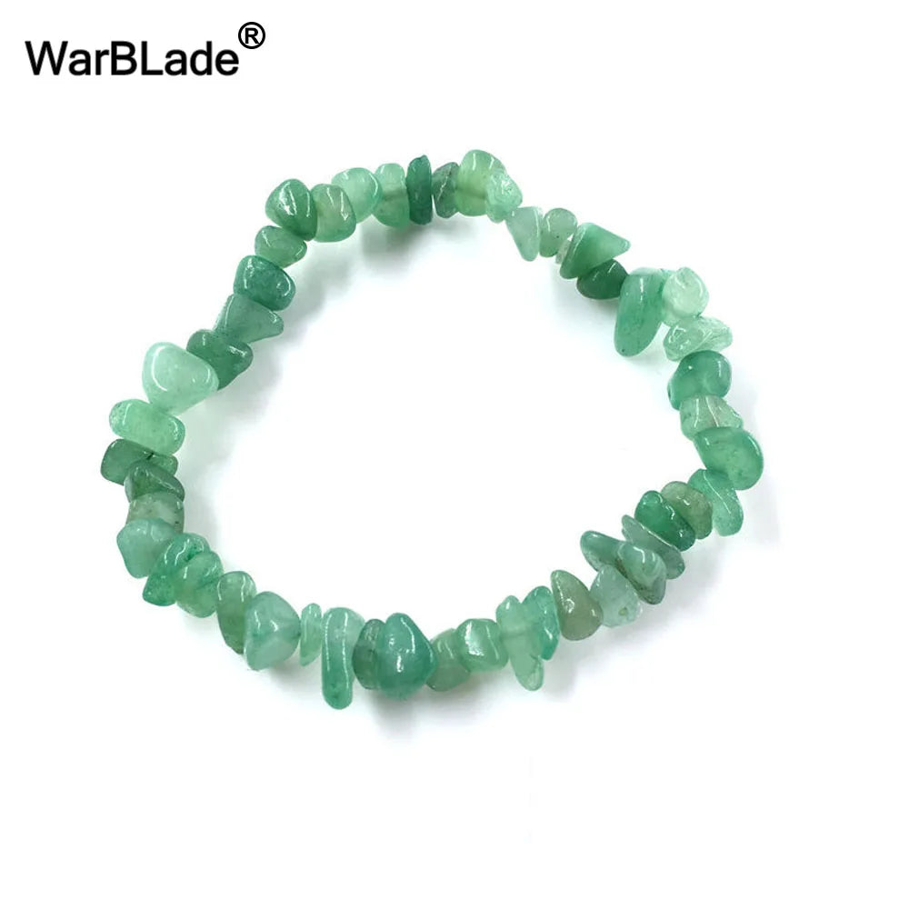 What the Stone Knows — Crystal Chip Stretch Bracelets