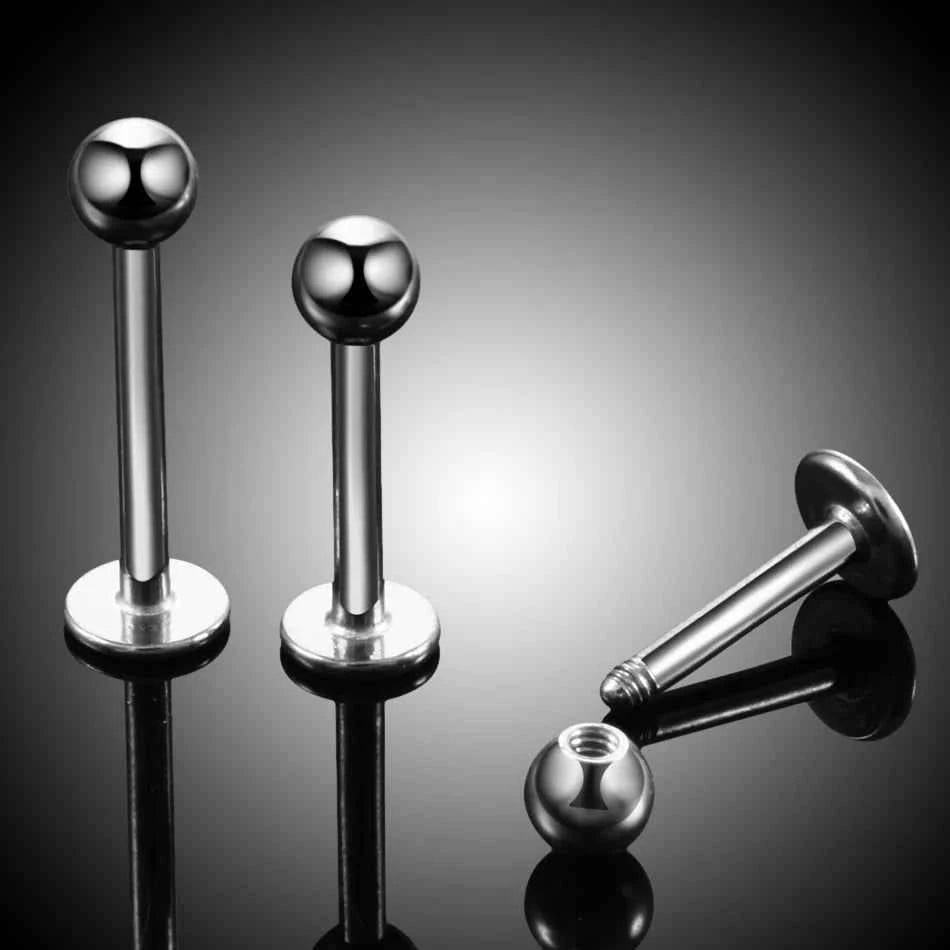 Tragus Helix Bar, Labret Lip Bar Rings Stud