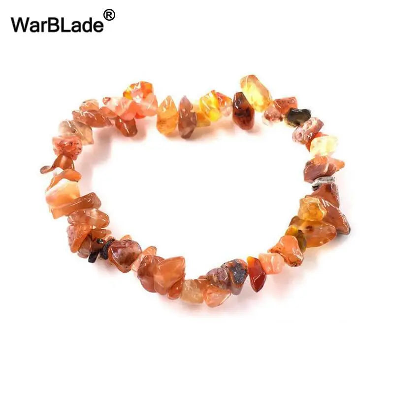 What the Stone Knows — Crystal Chip Stretch Bracelets