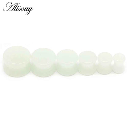 Alisouy 2PCS Natural Organic Stone Ear Plugs - Pedlar's Attic