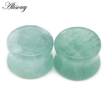 Alisouy 2PCS Natural Organic Stone Ear Plugs - Pedlar's Attic