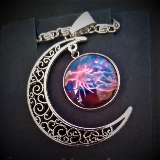 Moon Zodiac Pendant