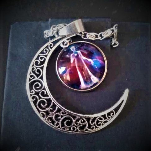 Moon Zodiac Pendant