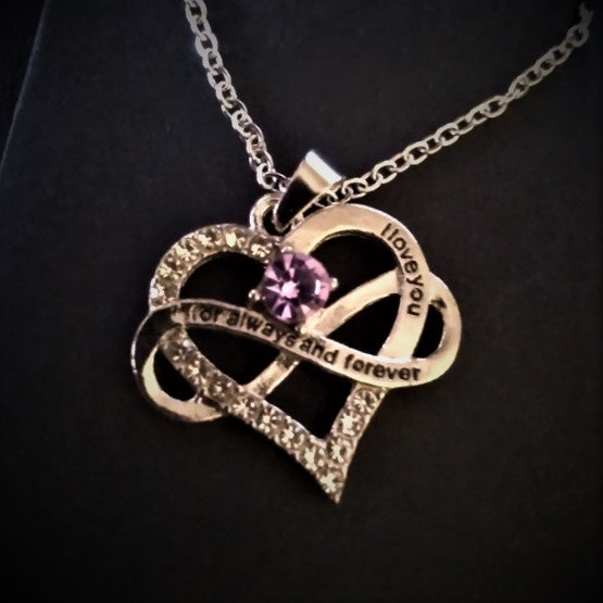 Heart With Infinity Banner