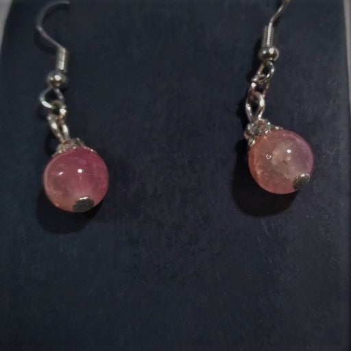 Cracked Glass Earrings