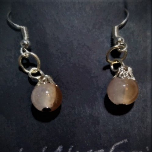Cracked Glass Earrings