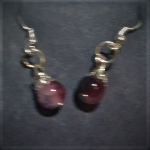 Cracked Glass Earrings