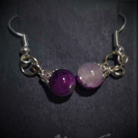 Cracked Glass Earrings