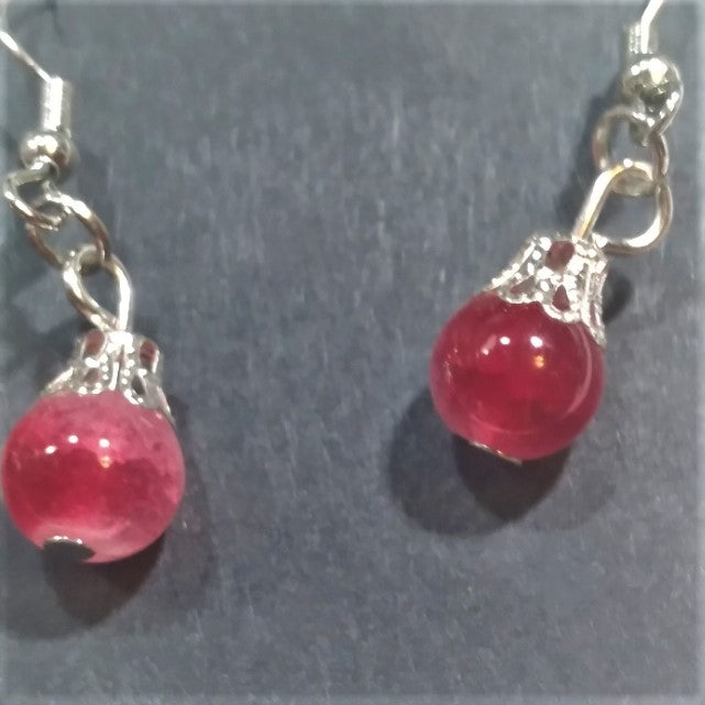 Cracked Glass Earrings