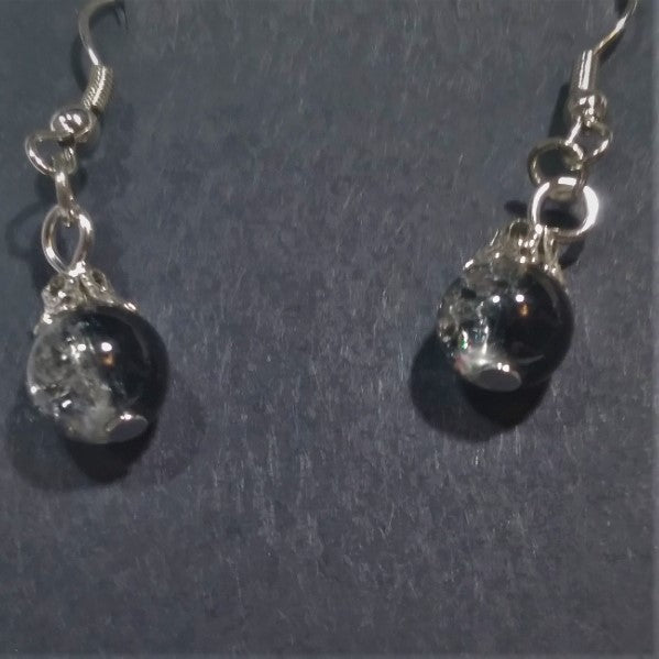 Cracked Glass Earrings
