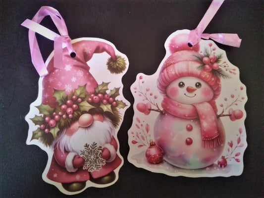 Gnome & Snowman Card stock