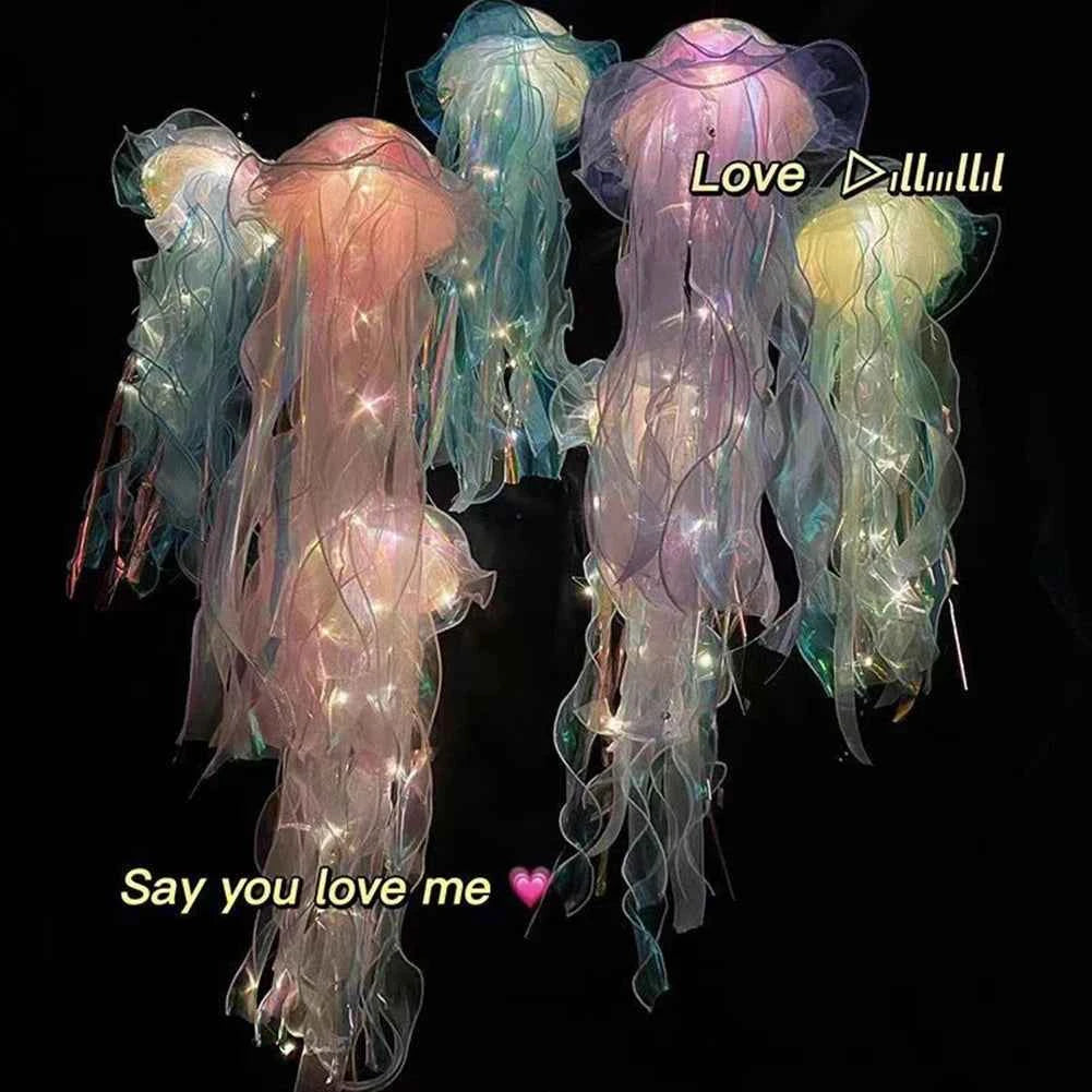 Jellyfish Bedroom Light Lamp