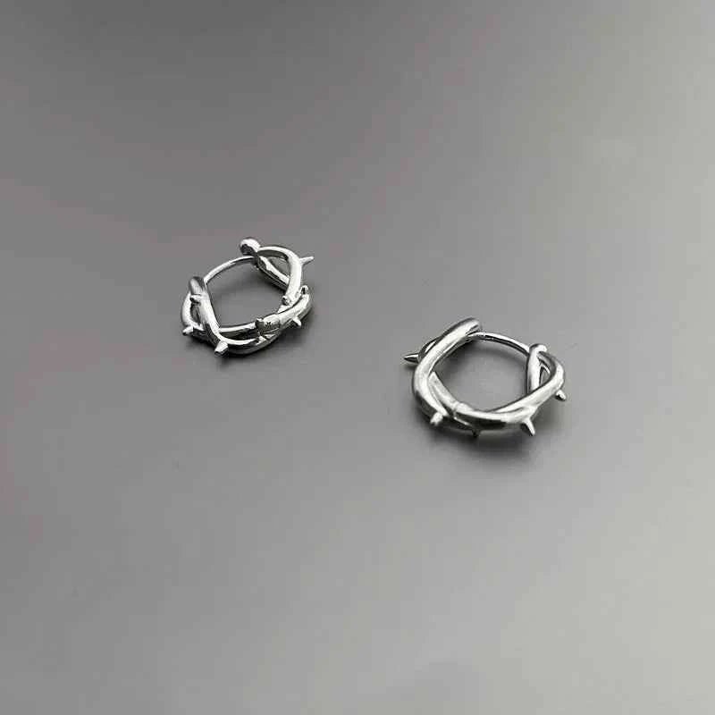 Thorn Hoop Earrings for