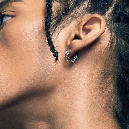 Thorn Hoop Earrings for - Pedlar's Attic