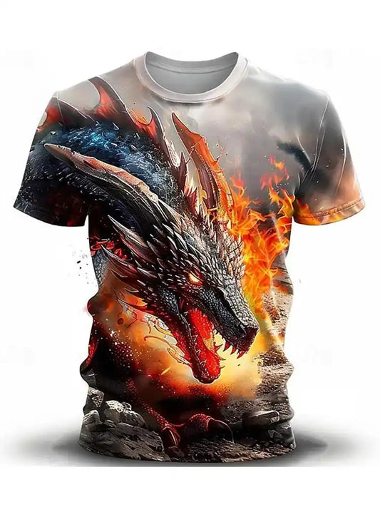 Dragonforged — Dragon 3D Scale Tee